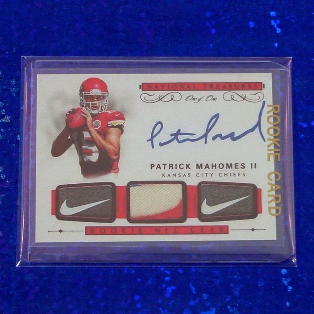 Patrick Mahomes II Autographed Card